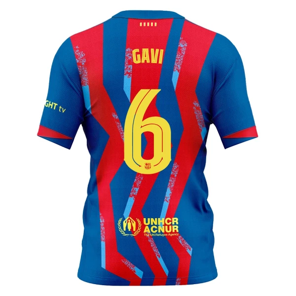 FC Barcelona Gavi 6 Fjärdetröja 2025/26