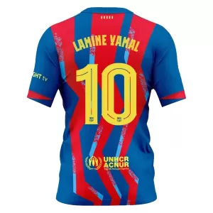 FC Barcelona Lamine Yamal 10 Fjärdetröja 2025/26