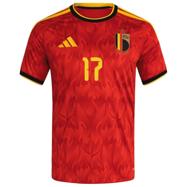 Belgien De Ketelaere 17 Hemmatröja VM 2026