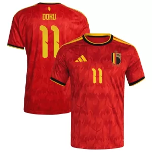 Belgien Jérémy Doku 11 Hemmatröja VM 2026