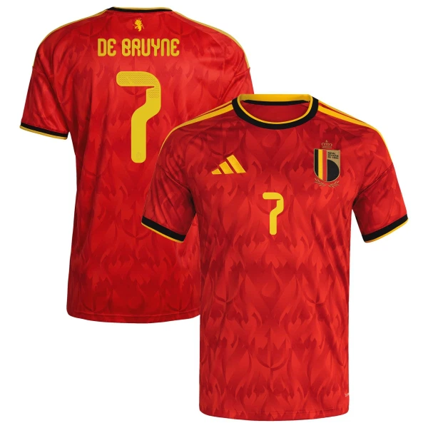 Belgien Kevin De Bruyne 7 Hemmatröja VM 2026