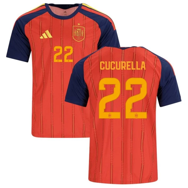 Spanien Marc Cucurella 22 Hemmatröja VM 2026