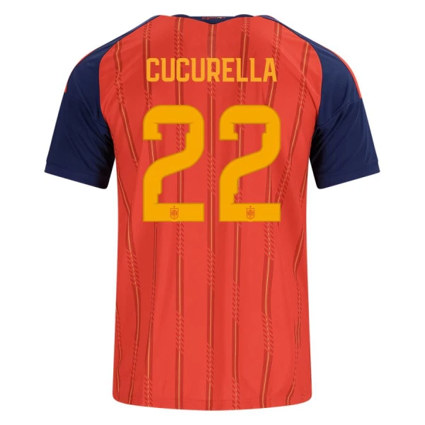 Spanien Marc Cucurella 22 Hemmatröja VM 2026