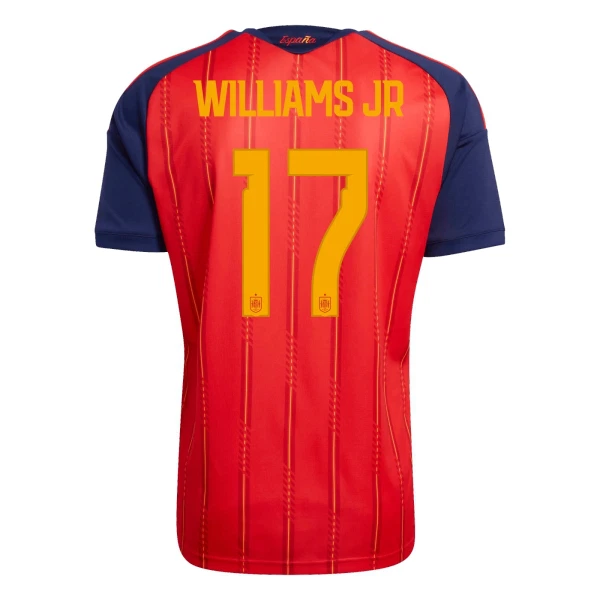 Spanien Williams JR 17 Hemmatröja VM 2026