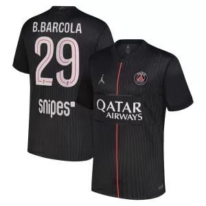 Paris Saint-Germain B. Barcola 29 Fjärdetröja Jordan 2025/26