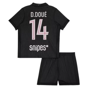 Paris Saint-Germain D. Doue 14 Fjärdetröja Barn Jordan 2025/26