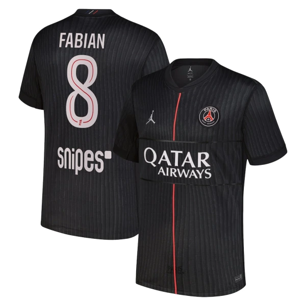 Paris Saint-Germain Fabian Ruiz 8 Fjärdetröja Jordan 2025/26