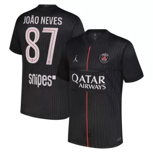 Paris Saint-Germain Joao Neves 87 Fjärdetröja Jordan 2025/26