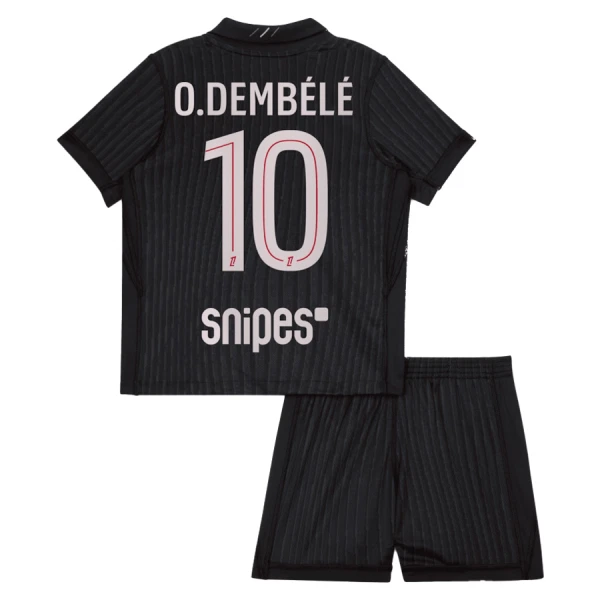 Paris Saint-Germain Ousmane Dembélé 10 Fjärdetröja Barn Jordan 2025/26