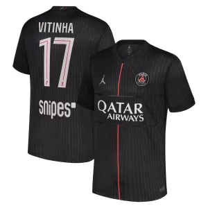 Paris Saint-Germain Vitinha 17 Fjärdetröja Jordan 2025/26