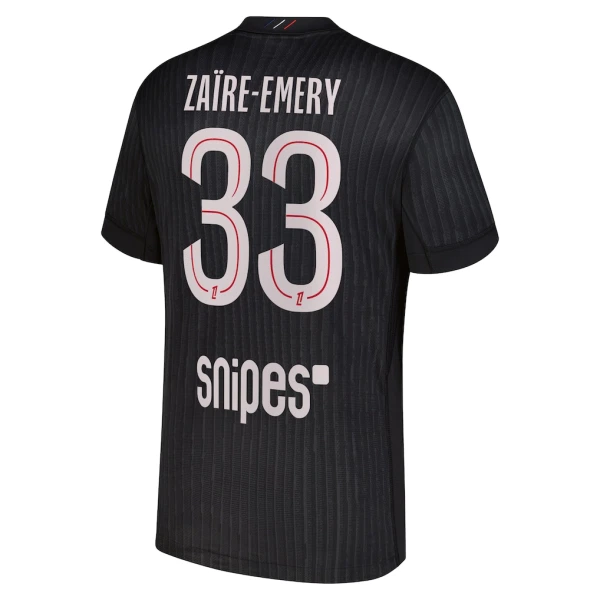 Paris Saint-Germain Zaire-Emery 33 Fjärdetröja Jordan 2025/26