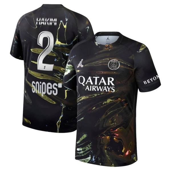 Paris Saint-Germain Achraf Hakimi 2 Night Tröja 2025/26