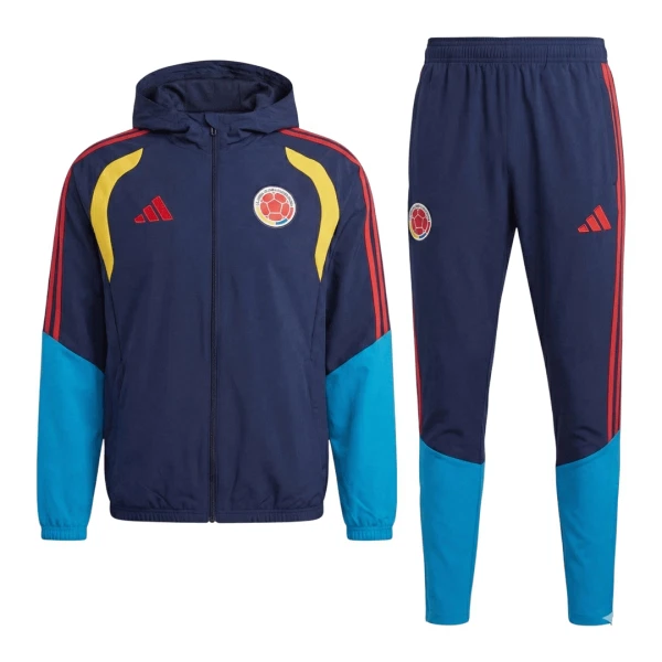 Colombia Träningsjacka Hoodie-dräkt 2026/27 Navy