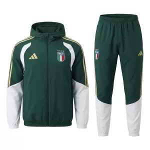 Italien Träningsjacka Hoodie-dräkt 2026/27 Grön