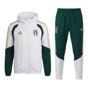 Italien Träningsjacka Hoodie-dräkt 2026/27 Vit