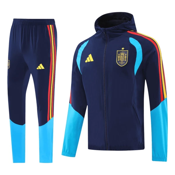 Spanien Träningsjacka Hoodie-dräkt 2026/27 Navy