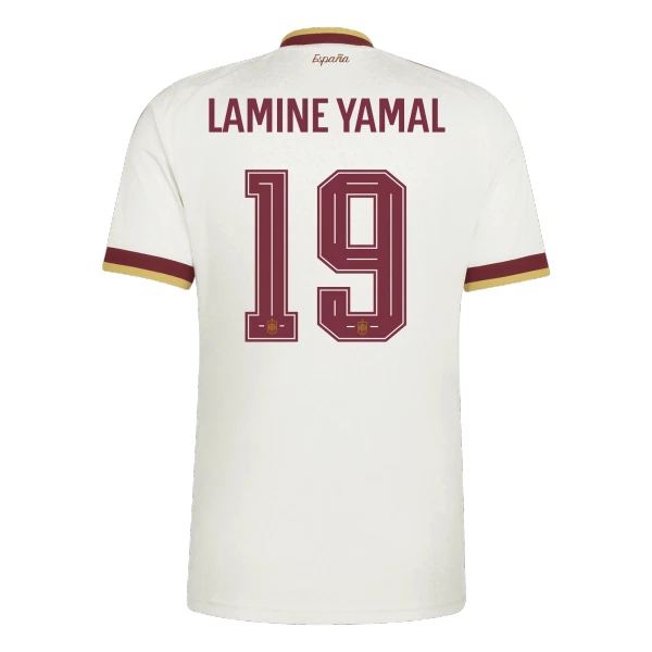 Spanien Lamine Yamal 19 Bortatröja VM 2026 Spanien Lamine Yamal 19 Bortatröja VM 2026