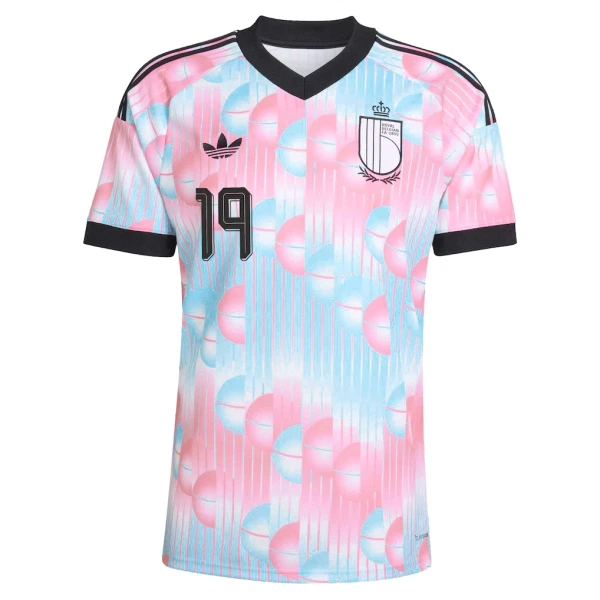 Belgien Fofana 19 Bortatröja VM 2026