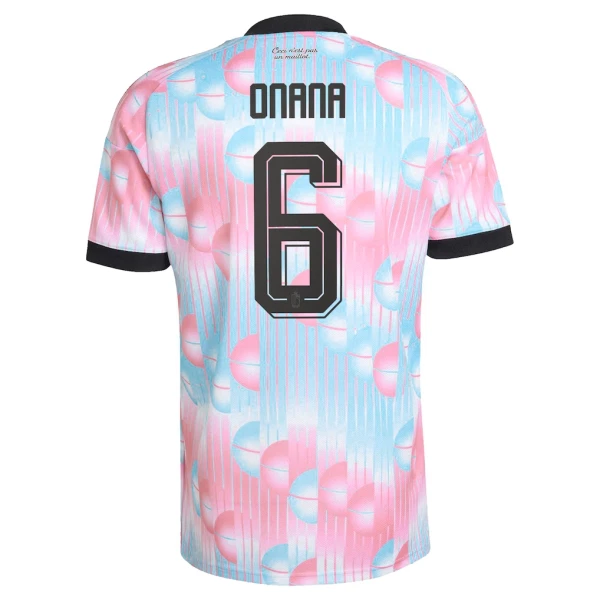 Belgien Onana 6 Bortatröja VM 2026