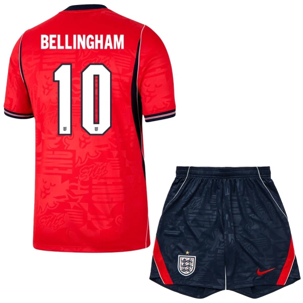 England Jude Bellingham 10 Bortatröja Barn VM 2026