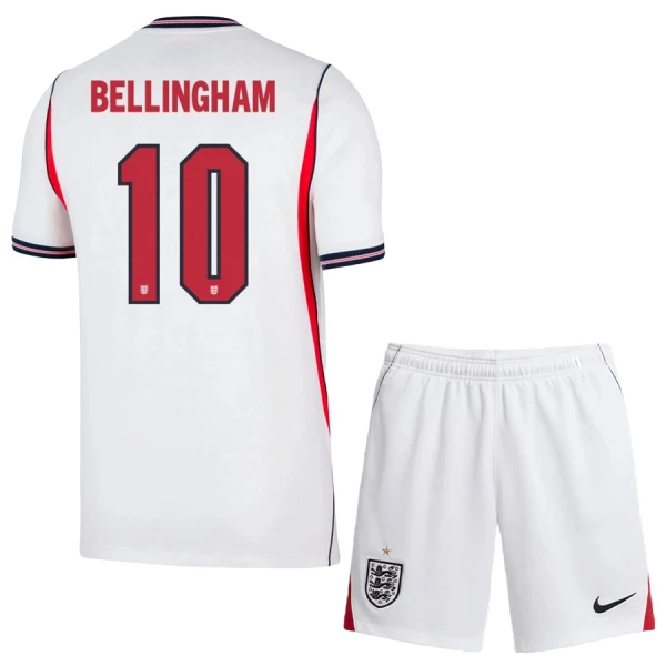 England Jude Bellingham 10 Hemmatröja Barn VM 2026