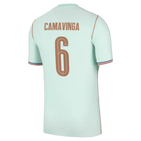 Frankrike Eduardo Camavinga 6 Bortatröja VM 2026