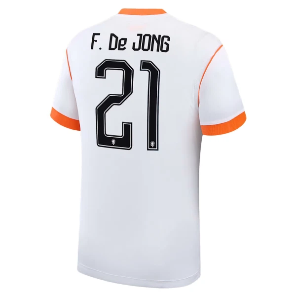 Holland Frenkie de Jong 21 Bortatröja VM 2026