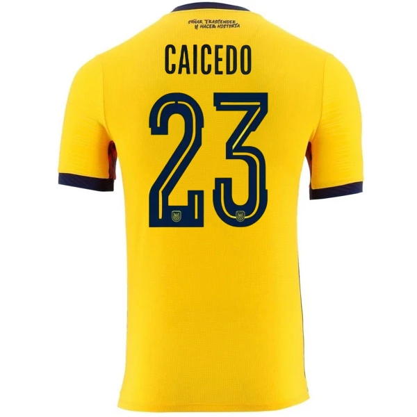 Ecuador Moisés Caicedo 23 Hemmatröja VM 2026