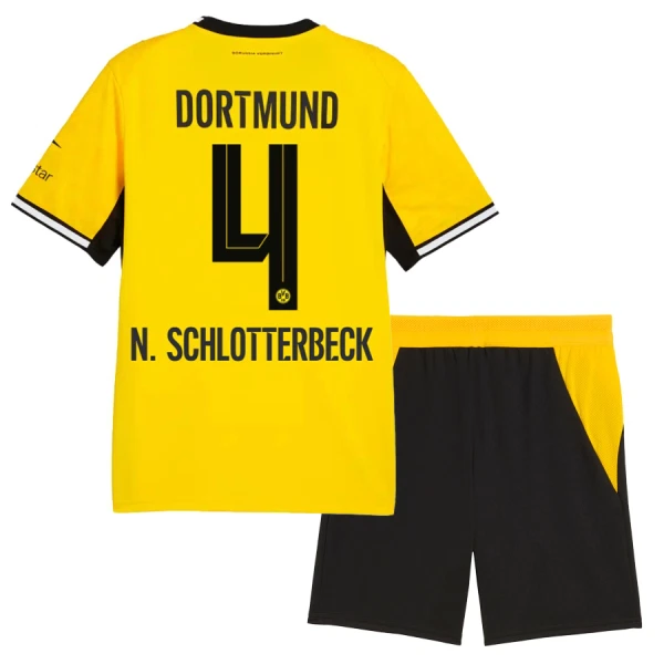 Borussia Dortmund Nico Schlotterbeck 4 Hemmatröja Barn 2026/27