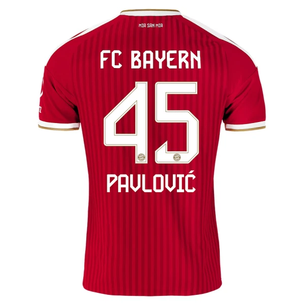 FC Bayern München Pavlovic 45 Hemmatröja 2026/27 FC Bayern München Pavlovic 45 Hemmatröja 2026/27