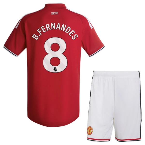 Manchester United Bruno Fernandes 8 Hemmatröja Barn 2026/27 Manchester United Bruno Fernandes 8 Hemmatröja Barn 2026/27