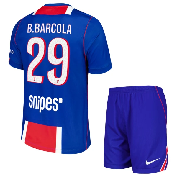 Paris Saint-Germain Bradley Barcola 29 Hemmatröja Barn 2026/27 Paris Saint-Germain Bradley Barcola 29 Hemmatröja Barn 2026/27
