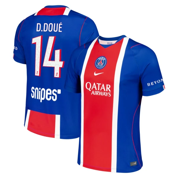 Paris Saint-Germain Desire Doue 14 Hemmatröja 2026/27