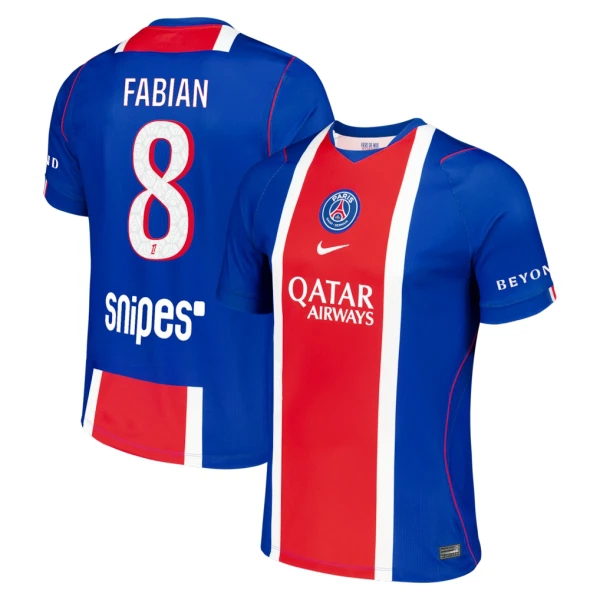 Paris Saint-Germain Fabian Ruiz 8 Hemmatröja 2026/27 Paris Saint-Germain Fabian Ruiz 8 Hemmatröja 2026/27