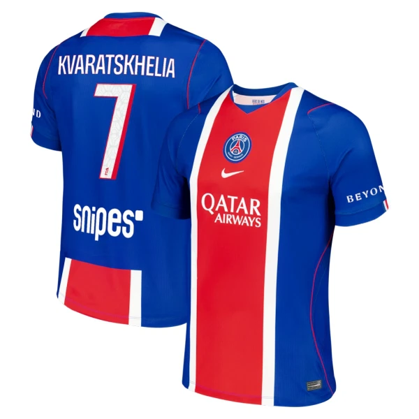 Paris Saint-Germain Kvaratskhelia 7 Hemmatröja 2026/27 Paris Saint-Germain Kvaratskhelia 7 Hemmatröja 2026/27