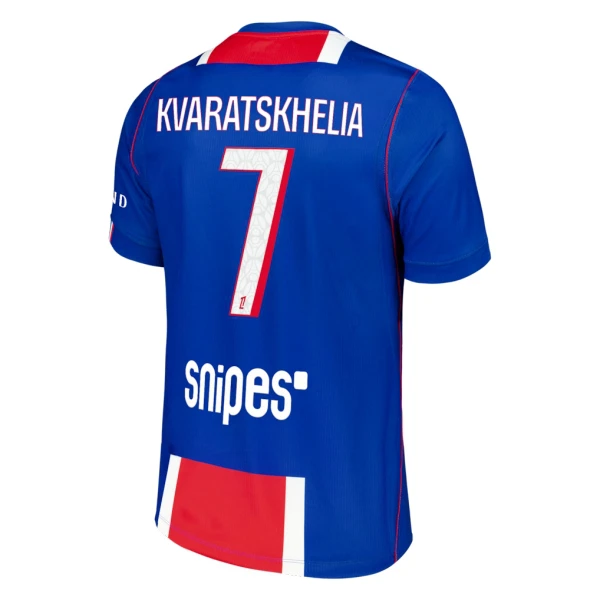 Paris Saint-Germain Kvaratskhelia 7 Hemmatröja Barn 2026/27