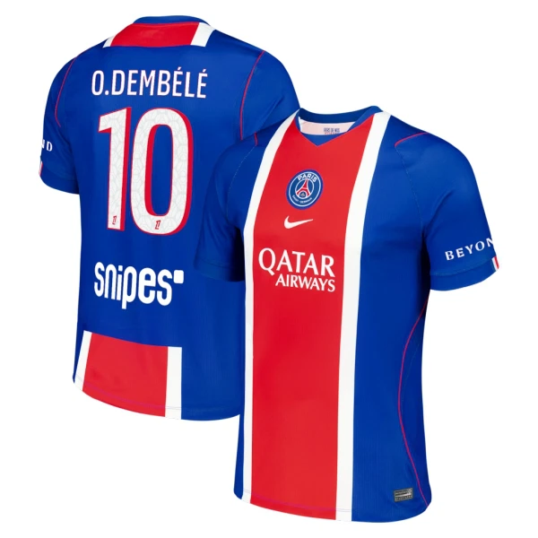 Paris Saint-Germain Ousmane Dembélé 10 Hemmatröja 2026/27 Paris Saint-Germain Ousmane Dembélé 10 Hemmatröja 2026/27