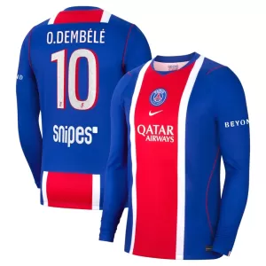 Paris Saint-Germain Ousmane Dembélé 10 Hemmatröja 2026/27 Långärmad
