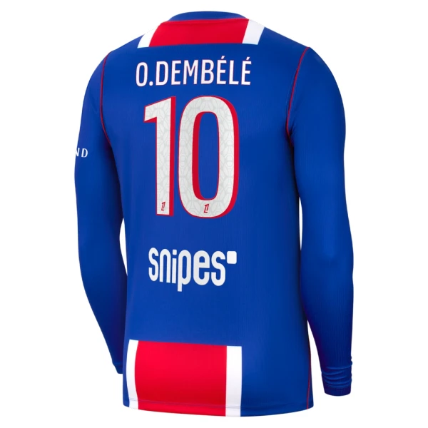 Paris Saint-Germain Ousmane Dembélé 10 Hemmatröja 2026/27 Långärmad