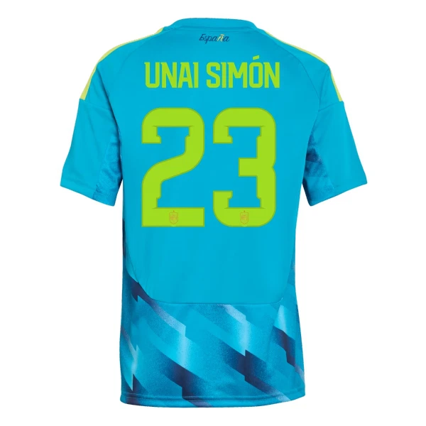 Spanien Unai Simon 23 Målvakt Tröja Barn VM 2026