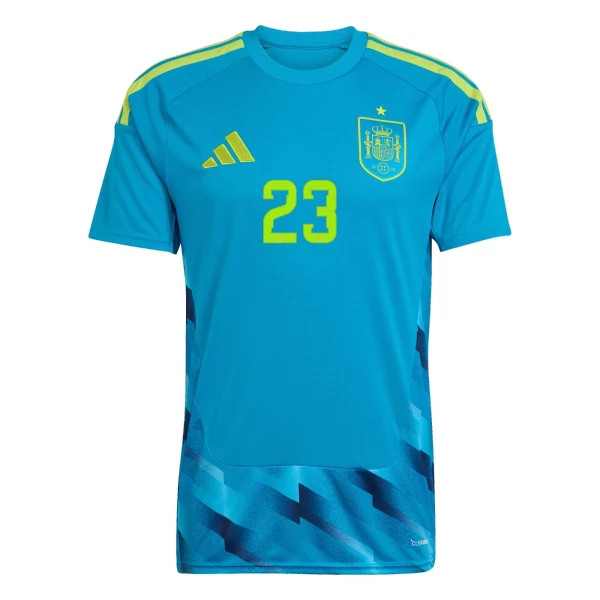 Spanien Unai Simon 23 Målvakt Tröja VM 2026