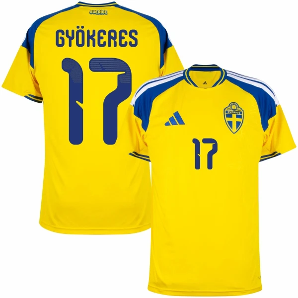 Sverige Gyokeres 17 Hemmatröja VM 2026