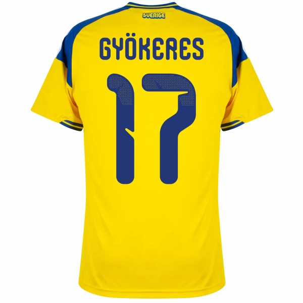 Sverige Gyokeres 17 Hemmatröja VM 2026