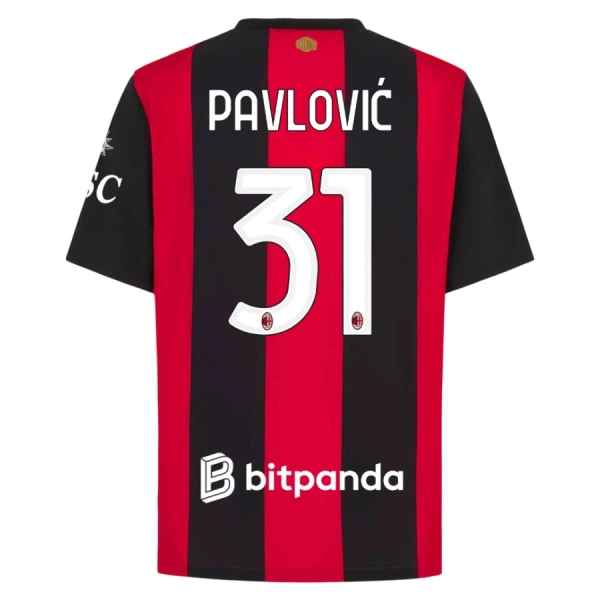 AC Milan Pavlovic 31 Hemmatröja 2026/27