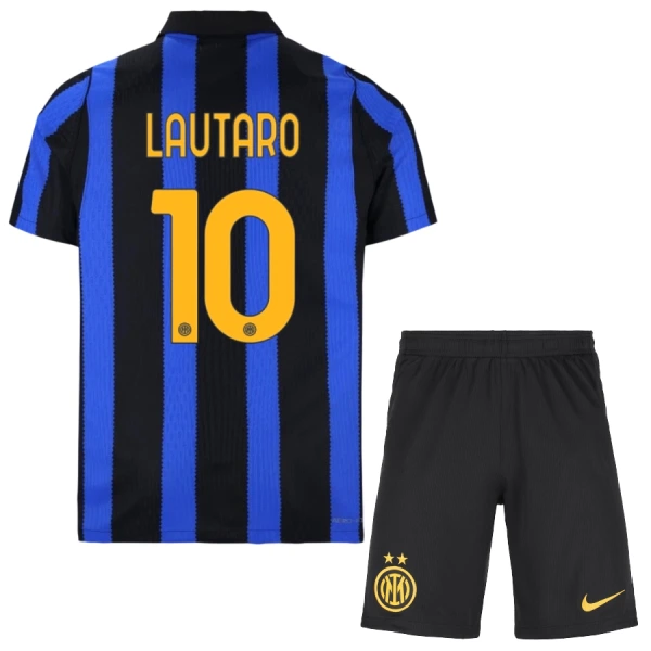 Inter Milan Lautaro Martínez 10 Hemmatröja Barn 2026/27 Inter Milan Lautaro Martínez 10 Hemmatröja Barn 2026/27