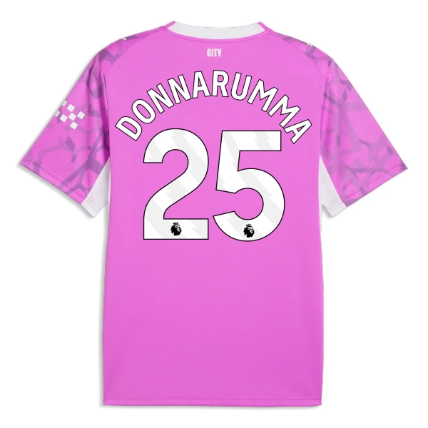 Manchester City Gianluigi Donnarumma 25 Målvakt Bortatröja 2026/27 Rosa Manchester City Gianluigi Donnarumma 25 Målvakt Bortatröja 2026/27 Rosa