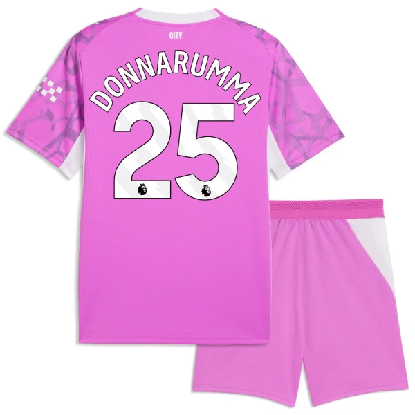 Manchester City Gianluigi Donnarumma 25 Målvakt Bortatröja Barn 2026/27 Rosa Manchester City Gianluigi Donnarumma 25 Målvakt Bortatröja Barn 2026/27 Rosa