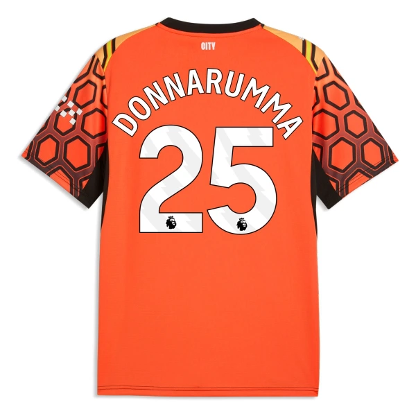 Manchester City Gianluigi Donnarumma 25 Målvakt Tredjetröja 2026/27 Orange Manchester City Gianluigi Donnarumma 25 Målvakt Tredjetröja 2026/27 Orange