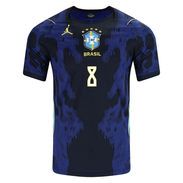 Brasilien Bruno Guimaraes 8 Bortatröja VM 2026