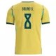 Brasilien Bruno Guimaraes 8 Hemmatröja VM 2026 Brasilien Bruno Guimaraes 8 Hemmatröja VM 2026